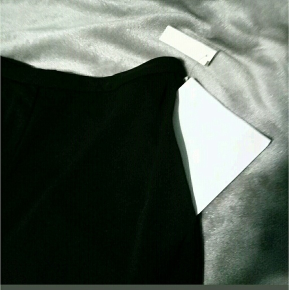 Heddy Pants Vintage Size 8 Straight Black Rayon - Picture 3 of 8